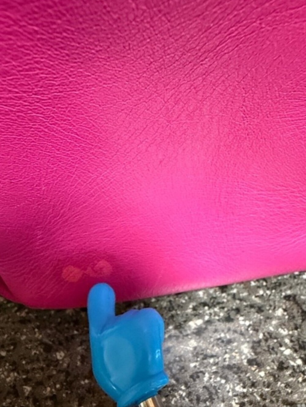 Authentic MCM Bright Pink Satchel - Picture 11 of 16